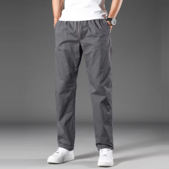 Loose Straight Mens Casual Pants